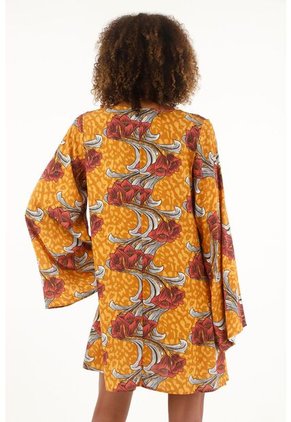 Vestido Estampado Corto Para Mujer