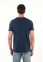 Tennis Camiseta Azul Con Bolsillo De Parche Para Hombre de Tennis