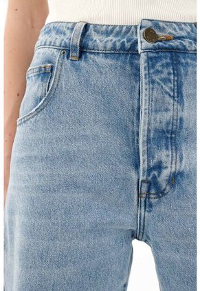 Tennis Jean Recto De Tiro Bajo Clásico Para Mujer