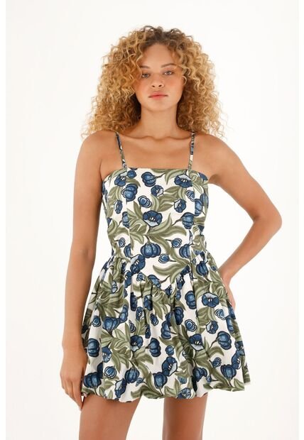 Tennis Vestido Estampado Corto Strapless Para Mujer