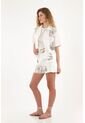 Tennis Camisa Manga Corta Con Estampados Localizados Para Mujer de Tennis