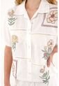 Tennis Camisa Manga Corta Con Estampados Localizados Para Mujer de Tennis