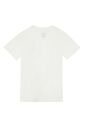 Tennis Camiseta Blanca Regular Fit Con Mini Print Para Hombre de Tennis