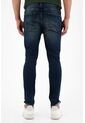 Tennis Jean Azul Super Skinny Con Iluminaciones Para Hombre de Tennis
