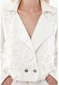 Tennis Chaqueta Crudo Con Tejido En Frente Para Mujer de Tennis