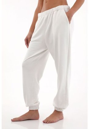 Tennis Pantalón De Pijama Tipo Jogger Crudo Para Mujer