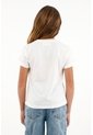 Camiseta Crudo Estampada Para Niña de Tennis