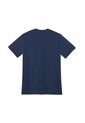 Camiseta Azul Estampada En Frente Para Hombre de Tennis