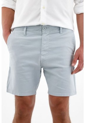 Bermuda Azul Tipo Chino Para Hombre