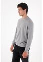Tennis Buzo Cerrado Gris Para Hombre de Tennis