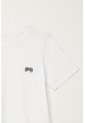 Camiseta Con Estampado En Algodón 100% Blanca Para Niño de Tennis