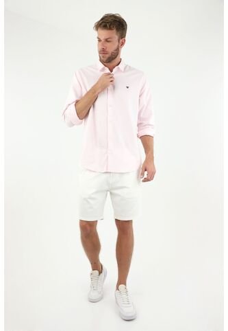 Camisa Rosada Para Hombre Tennis