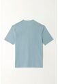 Tennis Camiseta En Jersey Flamé Azul Para Hombre de Tennis