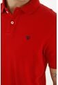 Polo Roja 100% Algodón Para Hombre de Tennis