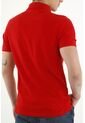 Polo Roja 100% Algodón Para Hombre de Tennis
