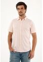 Camiseta Rosada En 100% Algodón Para Hombre de Tennis