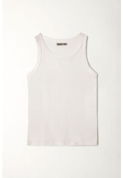 Tennis Camiseta Blanca Manga Sisa Para Mujer