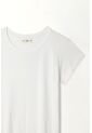 Tennis Camiseta Manga Corta Blanca Para Mujer de Tennis
