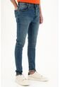 Jean Silueta Super Skinny Azul Para Hombre de Tennis