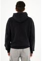 Buzo Tipo Hoodie Negro Para Hombre de Tennis