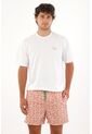 Pantaloneta De Baño Con Estampado Playero Para Hombre de Tennis