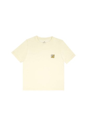 Camiseta Básica Estampada Crudo Para Niño Tennis