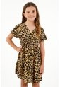 Vestido Con Aberturas Para Niña de Tennis