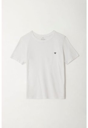 Camiseta Manga Corta Blanca Para Niño