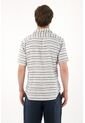 Tennis Camisa Tipo Bowling Preteñida A Rayas Para Hombre de Tennis