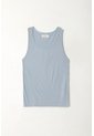 Tennis Camiseta Manga Sisa Azul Para Mujer de Tennis