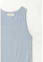 Tennis Camiseta Manga Sisa Azul Para Mujer de Tennis