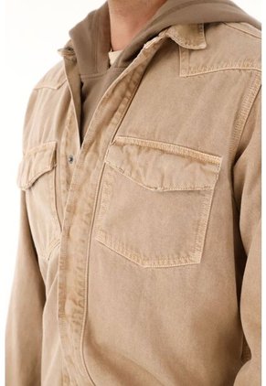 Tennis Camisa Crudo Con Estampado En Espalda Para Hombre