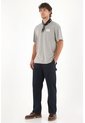 Tennis Camiseta Jersey Con Mini Aplique Gris Para Hombre de Tennis