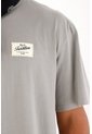 Tennis Camiseta Jersey Con Mini Aplique Gris Para Hombre de Tennis