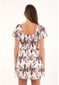 Tennis Vestido Corto En Tela Bordada Para Mujer de Tennis