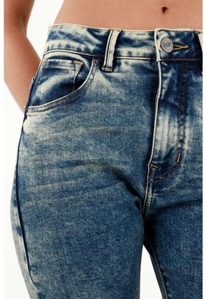 Tennis Jean Jegging Tiro Alto Con Dirty Para Mujer