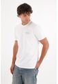 Tennis Camiseta Con Estampado Frontal Y En Espalda Blanca Para Hombre de Tennis