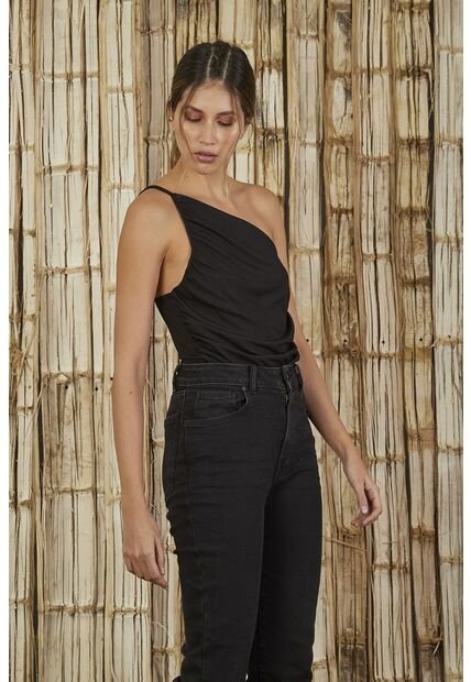 Camiseta Negra Para Mujer