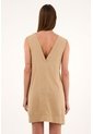 Tennis Vestido Crudo Corto Silueta Tipo A Para Mujer de Tennis