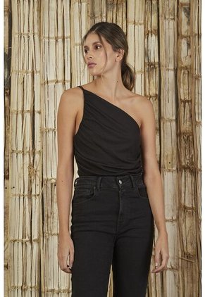 Camiseta Negra Para Mujer