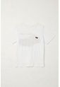 Camiseta Básica Con Estampado Blanca Para Niño de Tennis