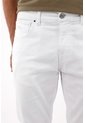 Tennis Pantalón Recto Cinco Bolsillos Blanco Para Hombre de Tennis