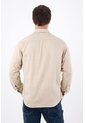Tennis Camisa Regular Fit Con Logo Bordado En Algodón Beige Para Hombre de Tennis