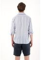 Tennis Camisa Manga Larga Con Diseño A Rayas Para Hombre de Tennis