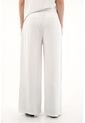 Tennis Pantalón Wide Leg Tipo Sastre Blanco Para Mujer de Tennis