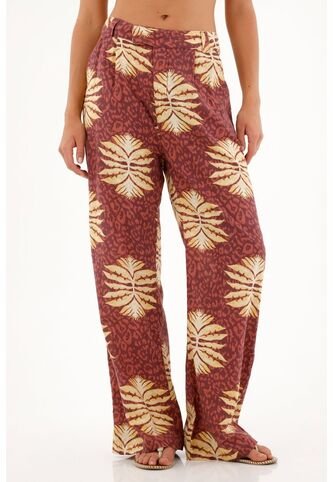 Pantalón Clásico Estampado Para Mujer Tennis