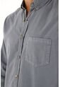 Tennis Camisa Oxford Manga Larga Azul Para Hombre de Tennis