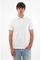 Tennis Polo Con Raqueta Bordada Crudo Para Hombre de Tennis