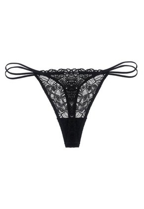 Panty Negro Tipo Tanga Para Mujer