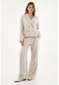 Tennis Chaqueta Tipo Blazer Crudo Para Mujer de Tennis
